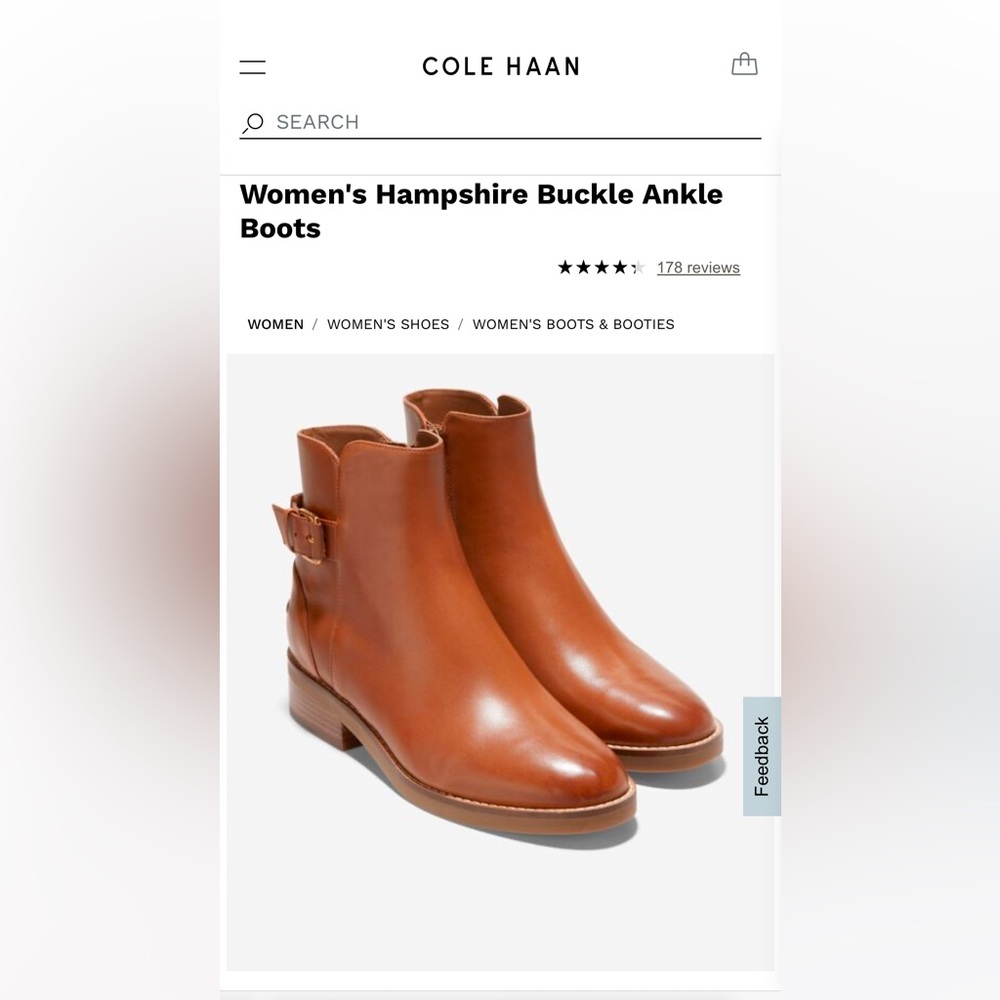 New without box. Never worn. Size 10. Cole Haan women's boot